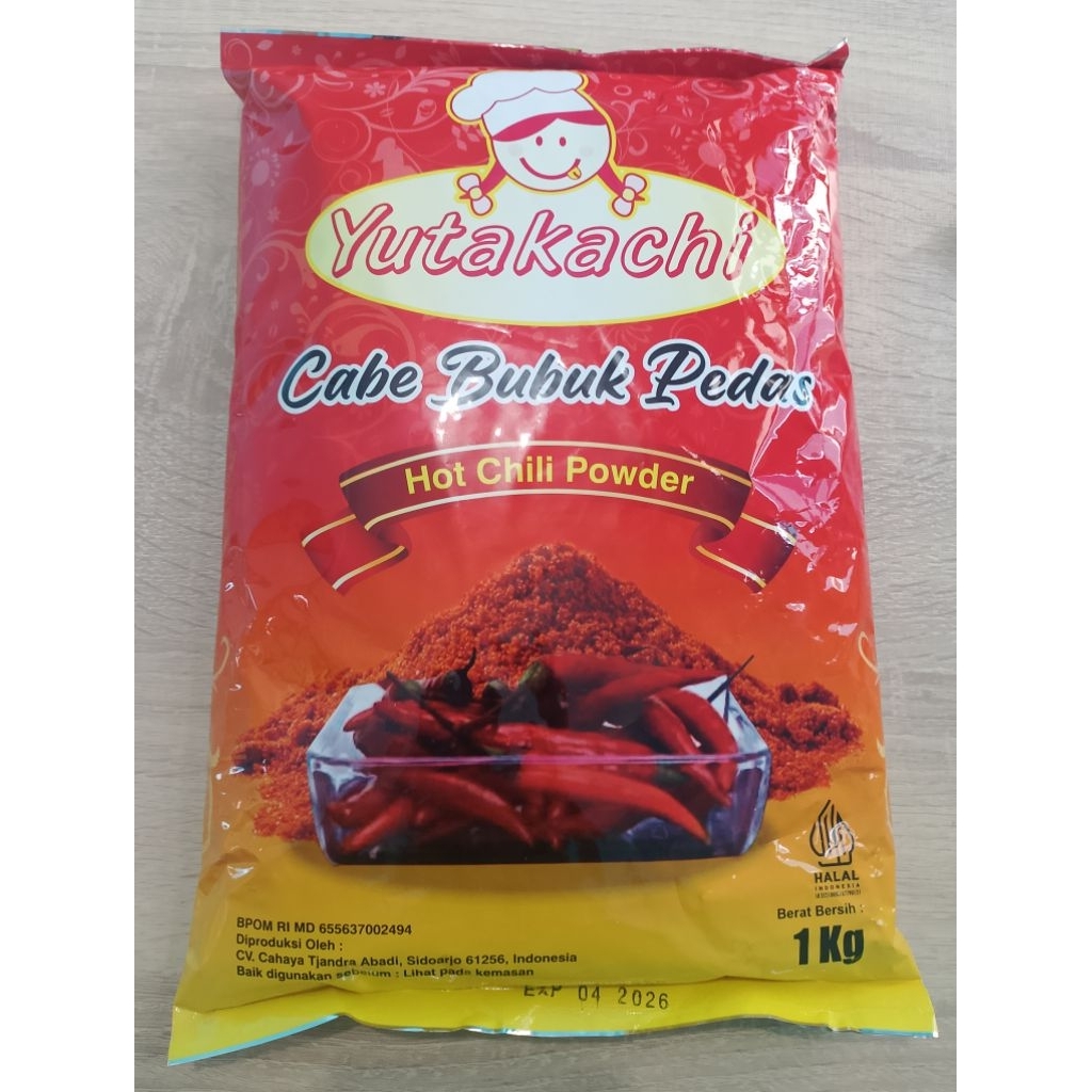 

yutakachi cabe bubuk pedas1kg