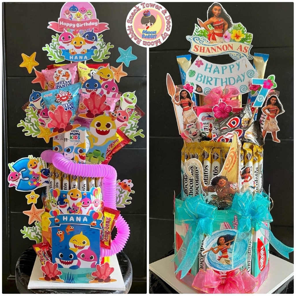 

Snack Tower • UlangTahun Bday Birthday Cake Graduation
