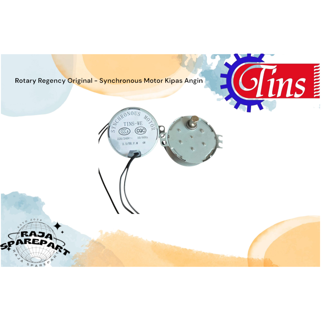 Rotary Regency Original - Synchronous Motor Kipas Angin