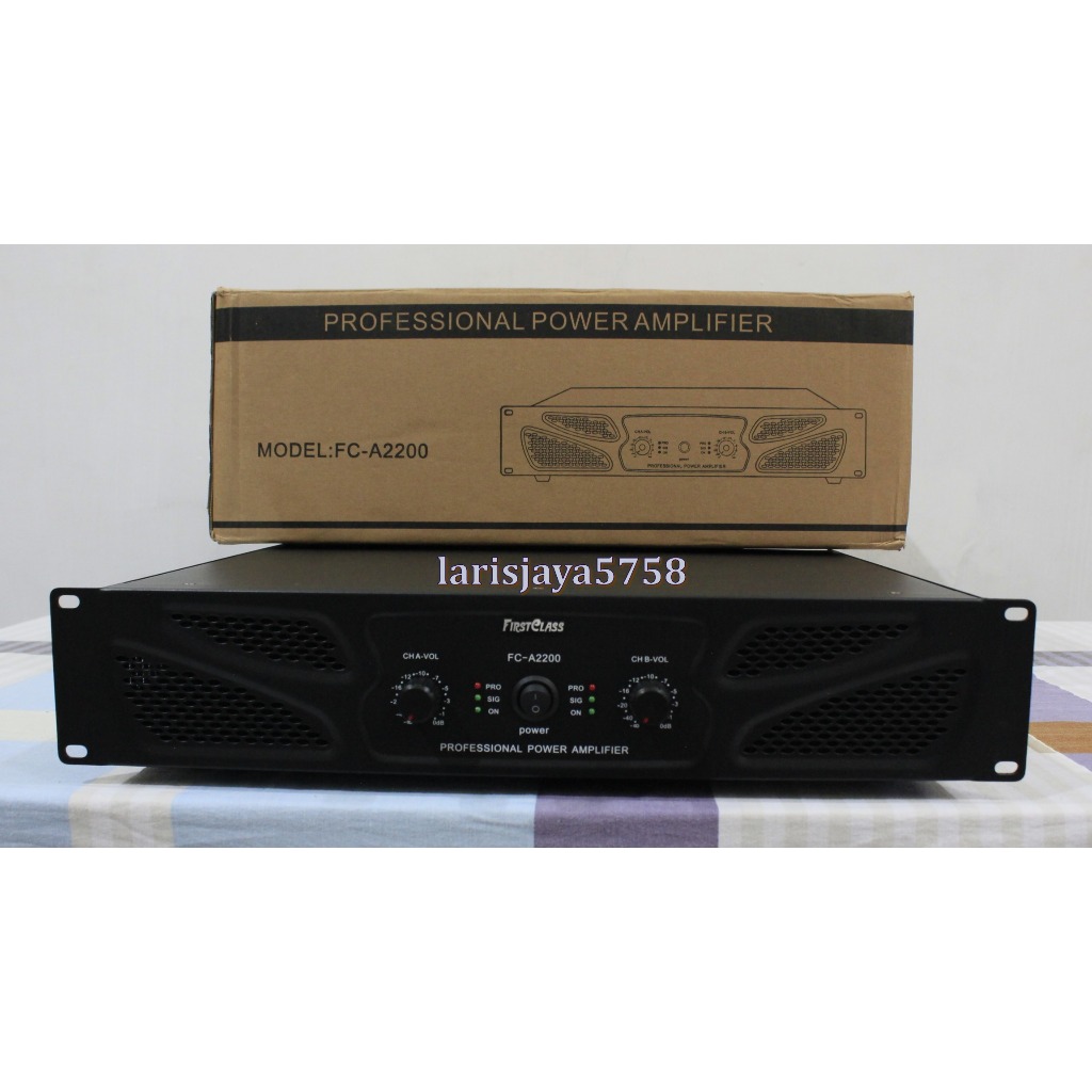 Power Amplifier First Class FC A 2200