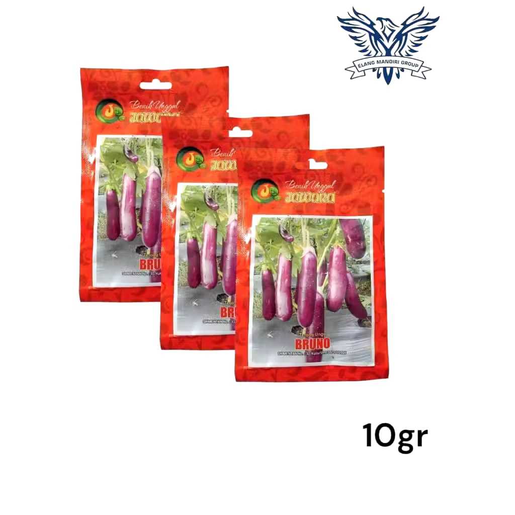 Bruno 10gr Bibit Terong Ungu Jawara