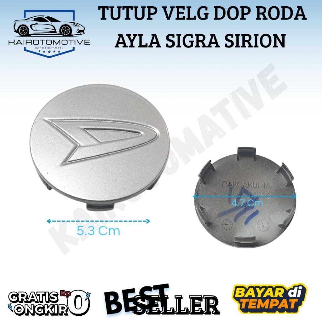 Tutup Velg Dop Roda Ayla Sigra Sirion