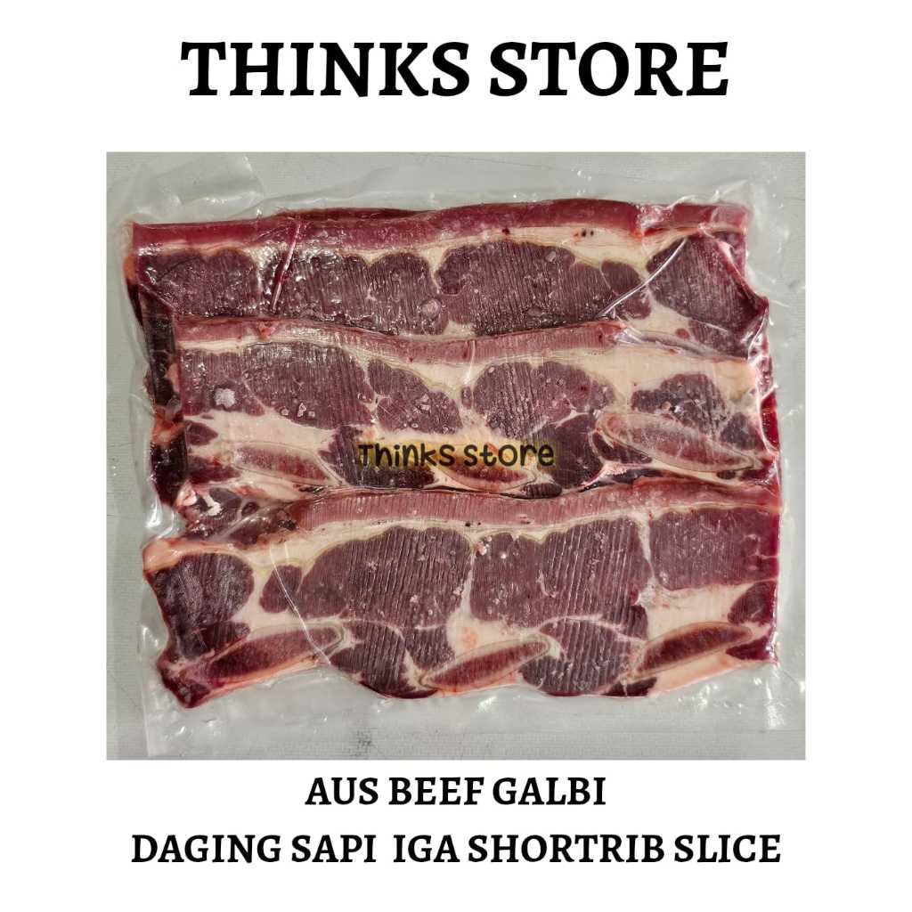 

Daging Sapi Iga Galbi Slice 500g - Galbi Slice 500g