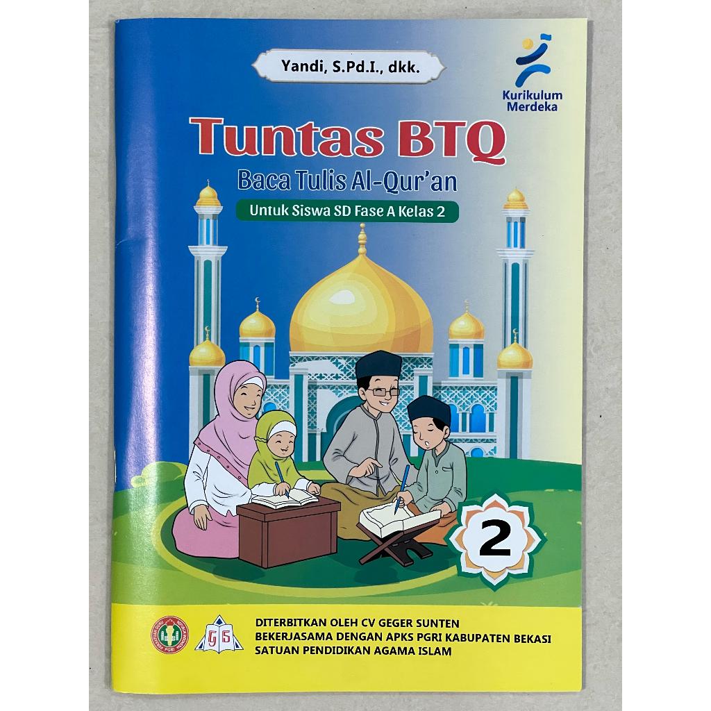 Buku Tuntas BTQ Baca Tulis Al-Quran  Kelas 2