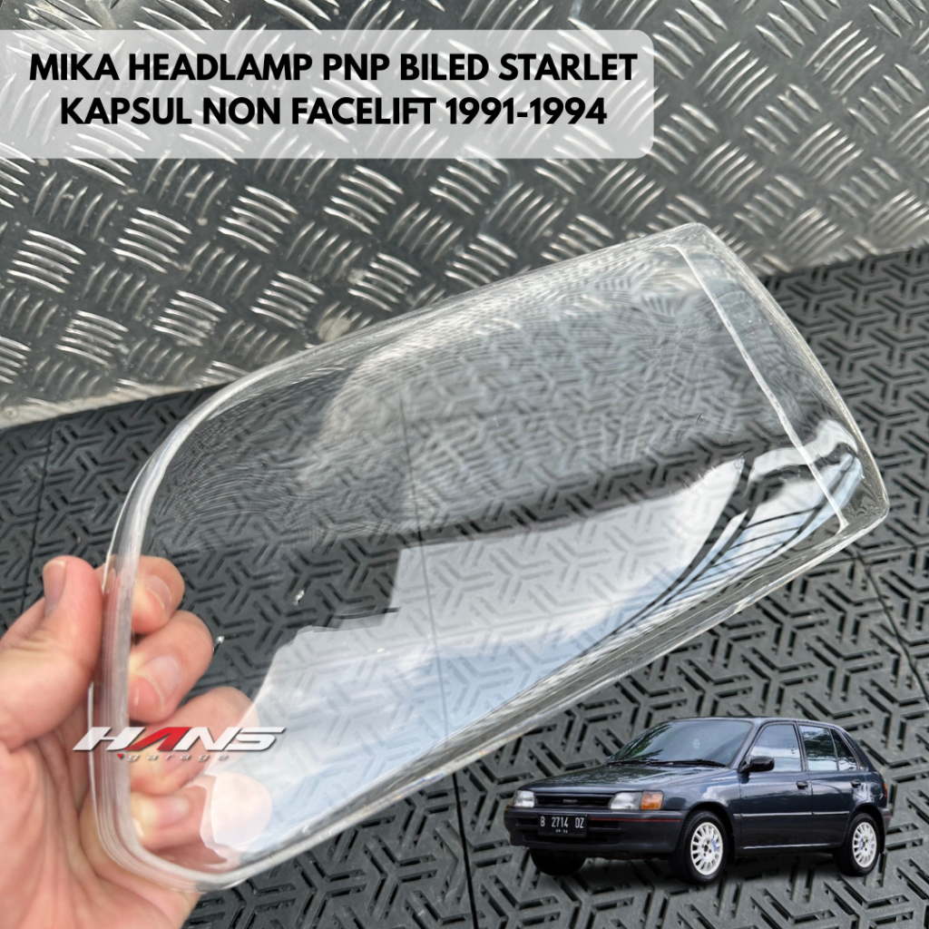 MIKA HEADLAMP PNP BILED STARLET KAPSUL NON FACELIFT 1991-1993