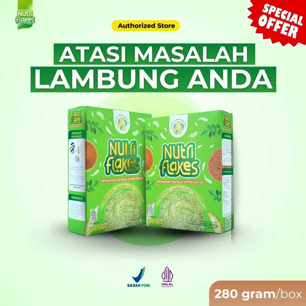 

Paket 2 Box Nutriflakes 560gr Asam Lambung Teratasi Camilan Sehat Cocok Untuk Diet