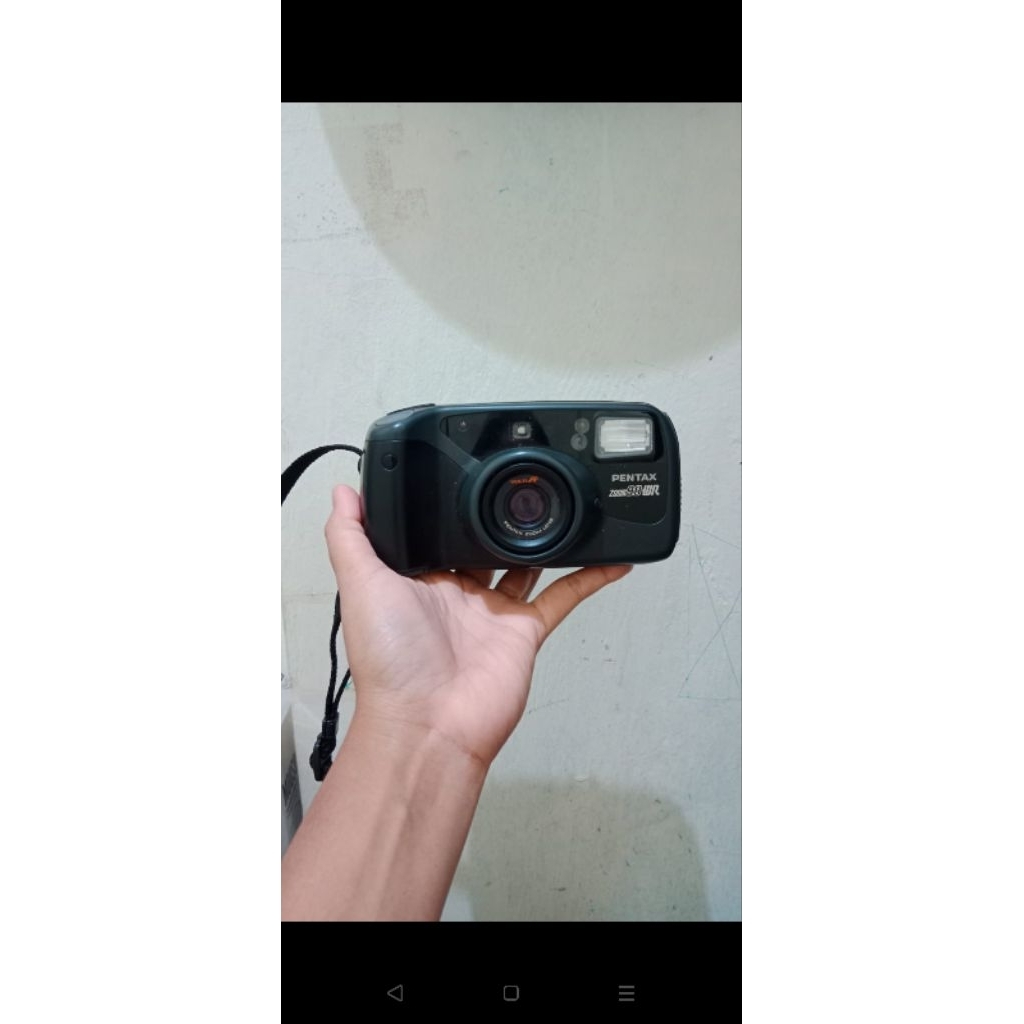 camera Pentax zoom 90 WR second belum tes fisik bagus