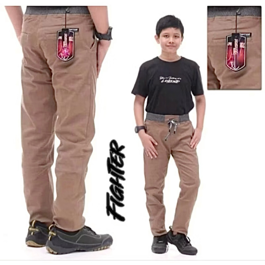 CELANA PANJANG CHINOS RIP ANAK LAKI2 TWIL SETRECT /CHIINOS PANJANG RIP