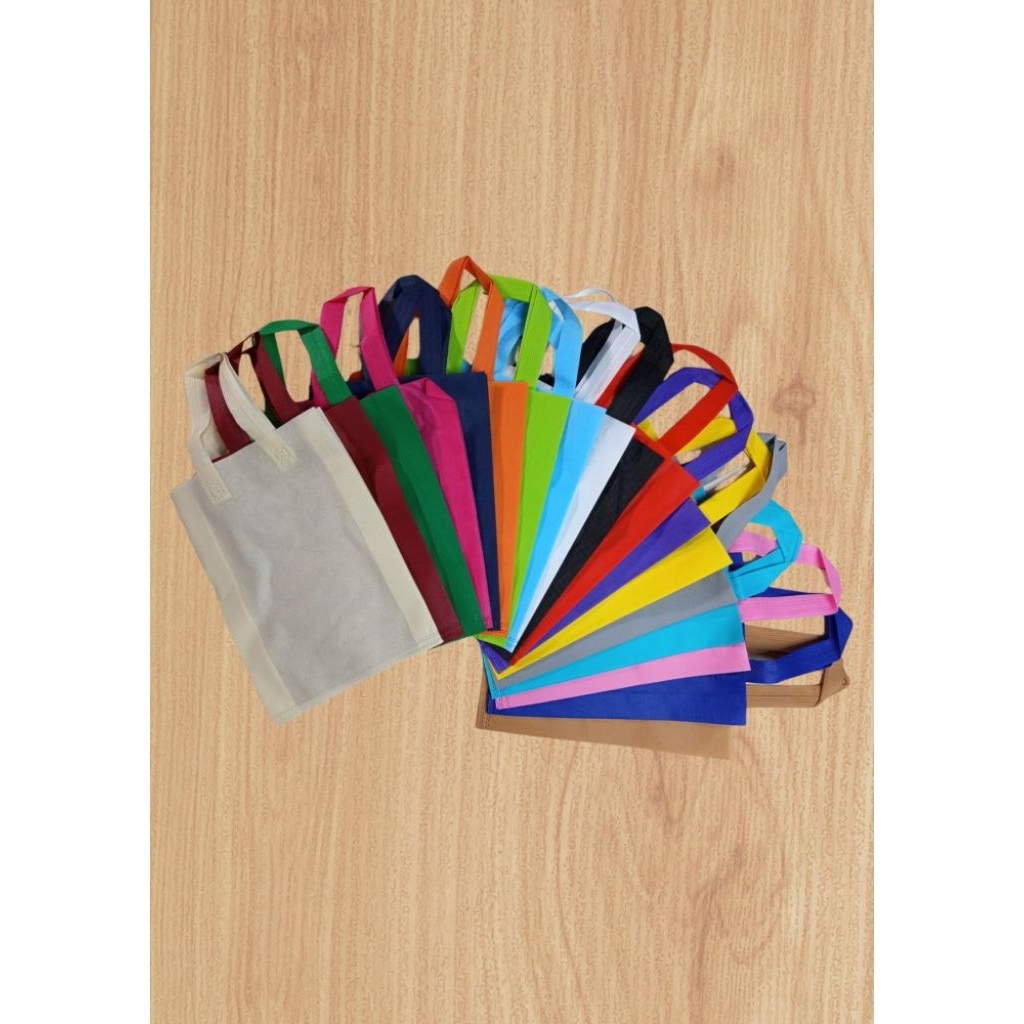 

[ecer lembaran] TAS KAIN GOODIE BAG || TAS SPUNBOND 20x25x8 CM