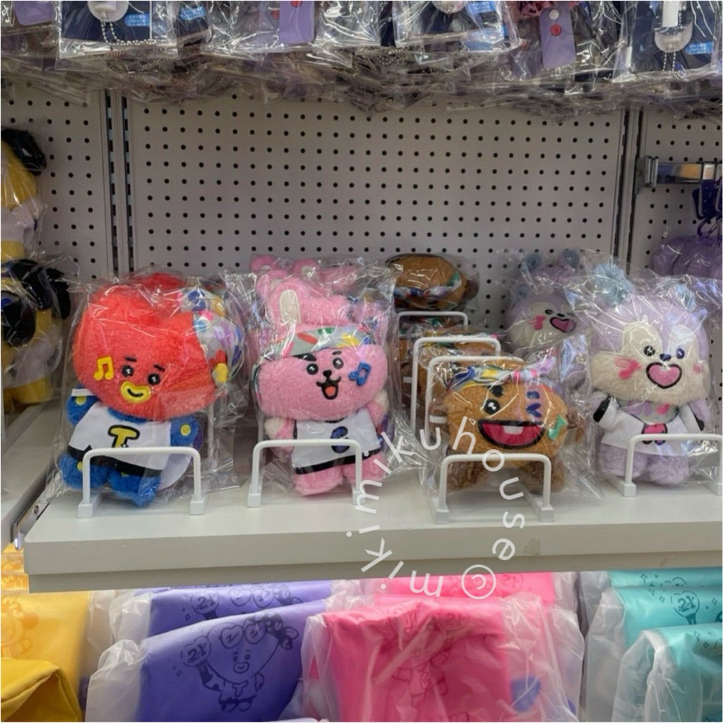 BT21 MUSIC FESTIVAL JAPAN EXCLUSIVE OFFICIAL DOLL BONEKA BTS JEPANG LINE FRIENDS LIGHTSTICK LIGHT ST