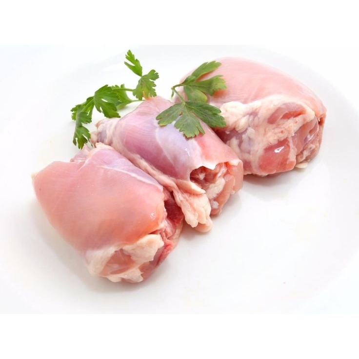 

[INSTANT SAMEDAY] Daging Paha Ayam Fillet Boneless Tanpa Kulit 1Kg