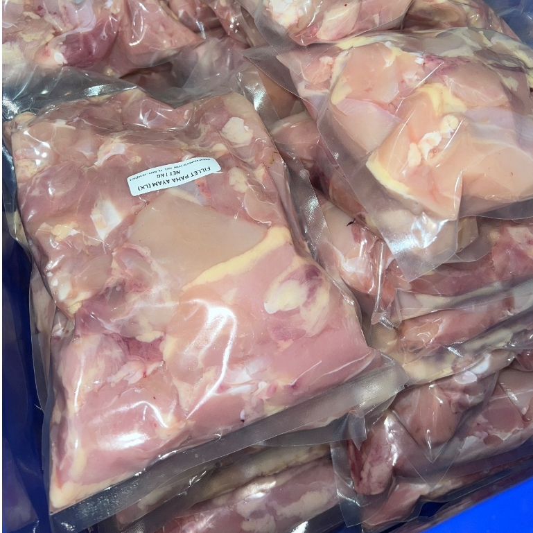 

Fresh boneless chicken thigh 1 kilogram vacuum fresh