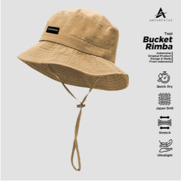 Topi Pria Bucket Hat Rimba Topi Gunung Pria Wanita Outdoor Topi Rimba Mall