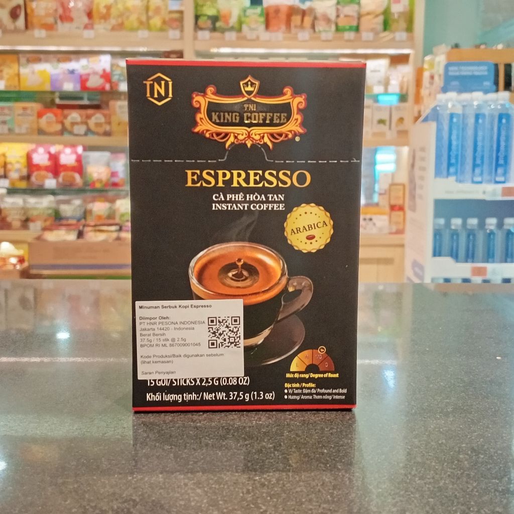 

Espresso Arabica No Sugar 15pcs by King Coffe
