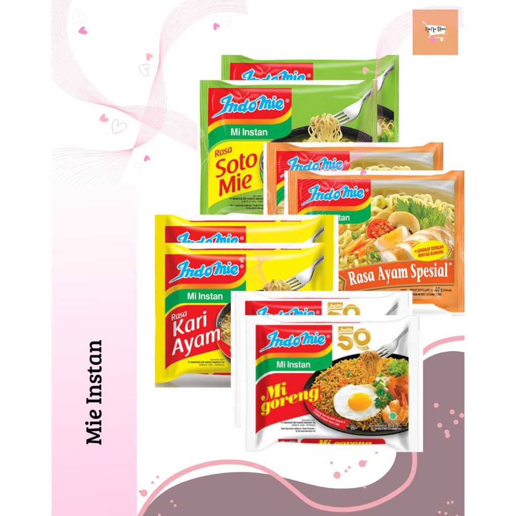 

Mie Instan INDOMIE GORENG 1 pcs / 3 pcs / 5 pcs