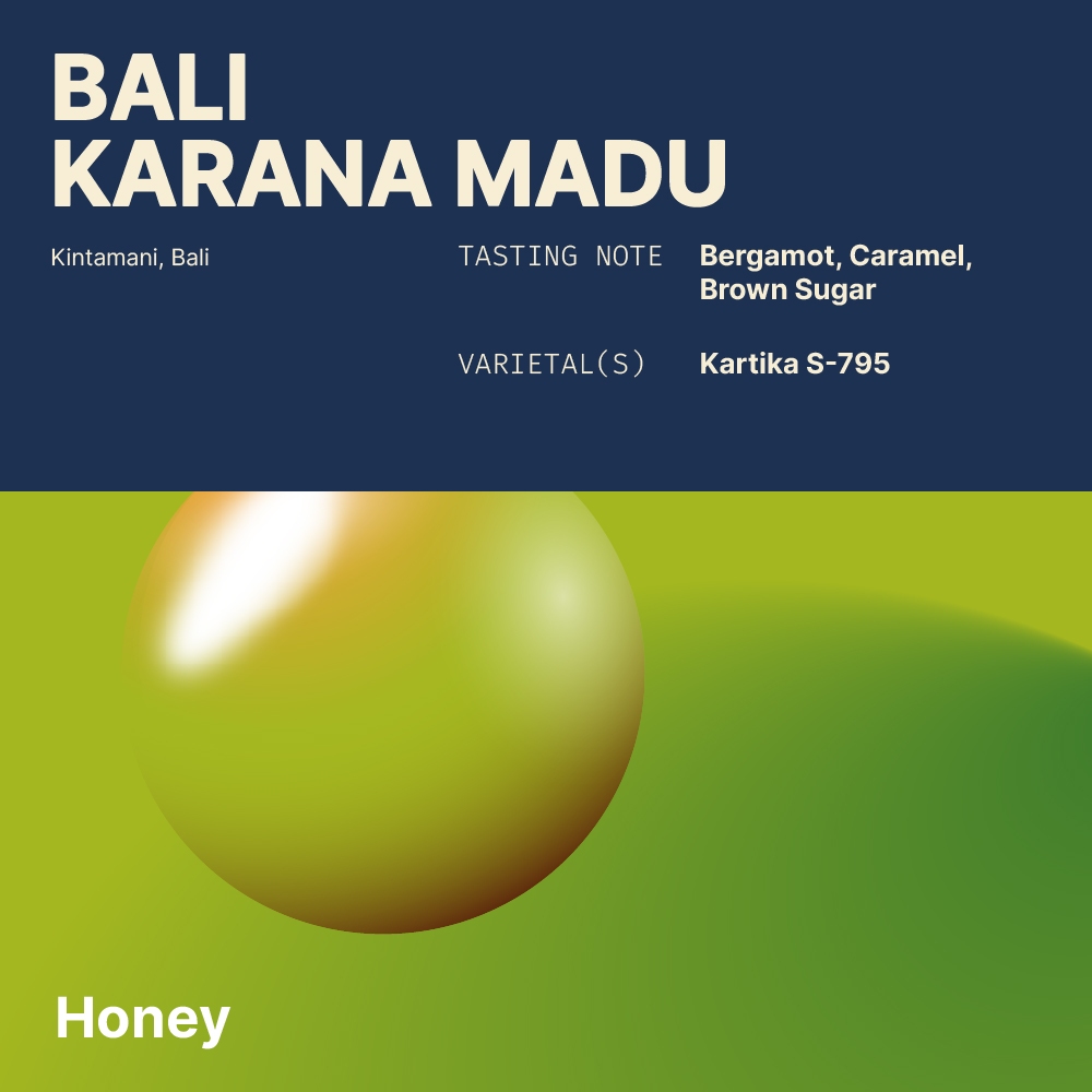 

Bali Karana Madu - Honey Process