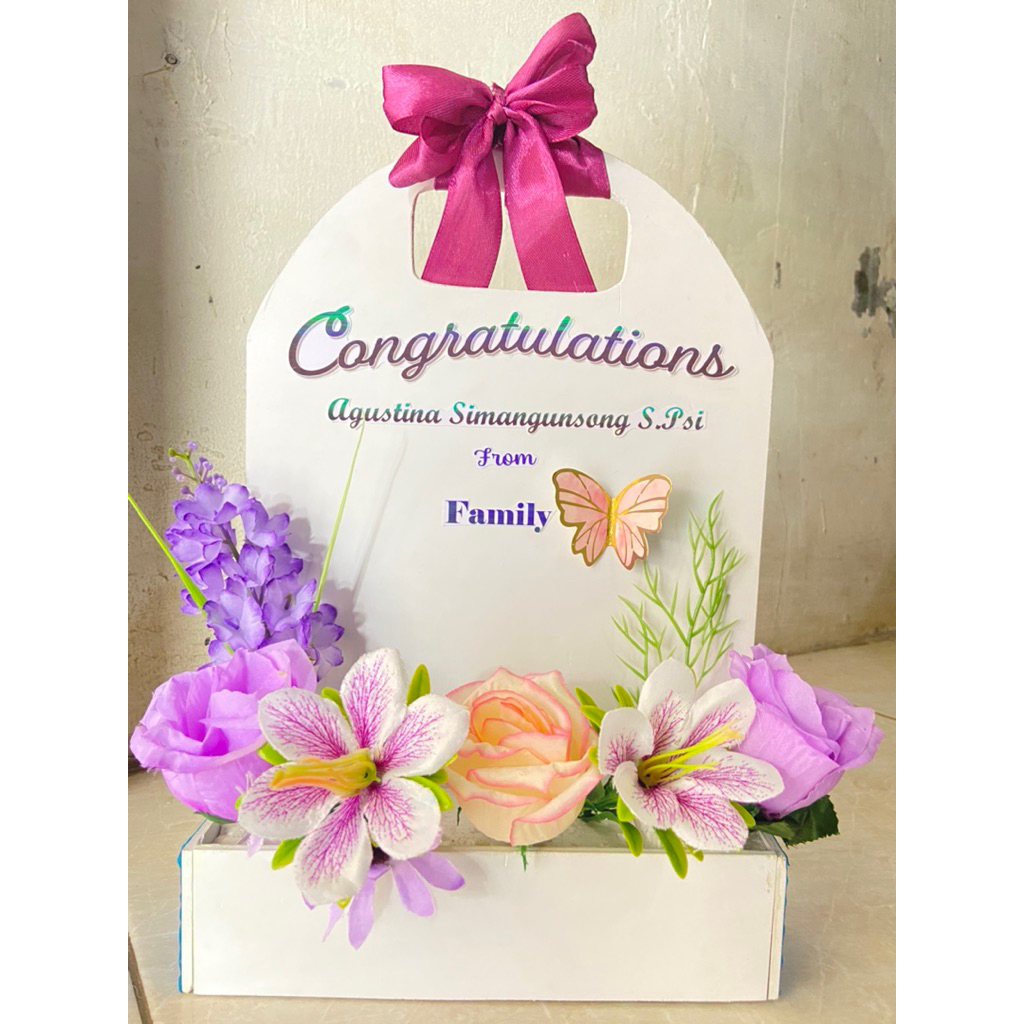 

FLOWER BOX MINI | PVC FLOWER BOX | 30 x 20 x 5