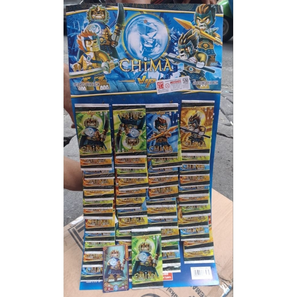 [48pc layar]  Mainan Kartu Atm Block Chimaa