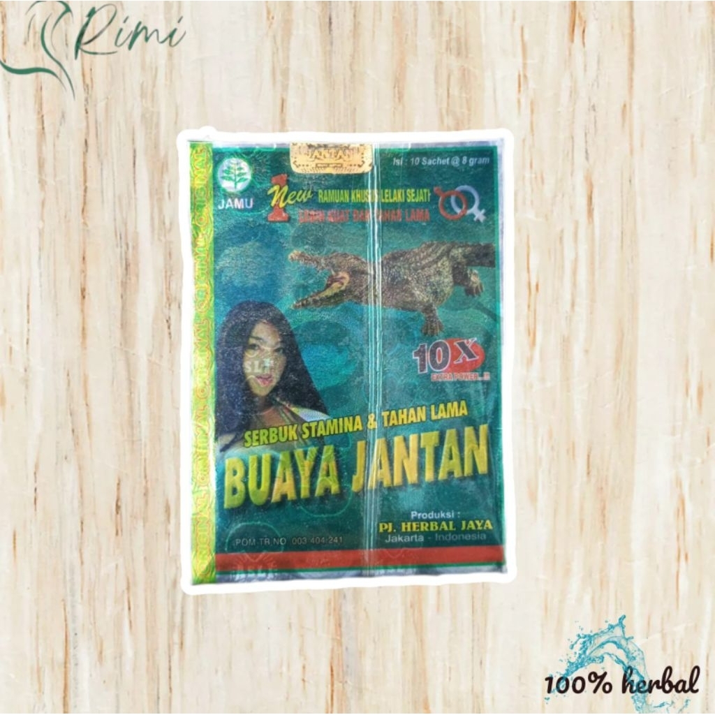 

BUAYA JANTAN serbuk menyegarkan