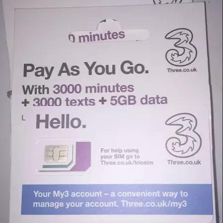 Sim Card Fisik ESIM Nomor Handphone Luar Negeri / Internasional