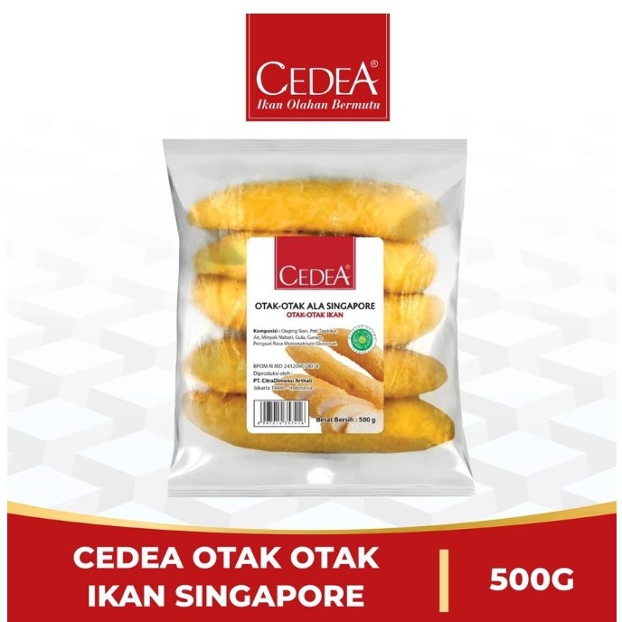 

CEDEA Otak - Otak Singapore [500gr] - Frozen Food Halal