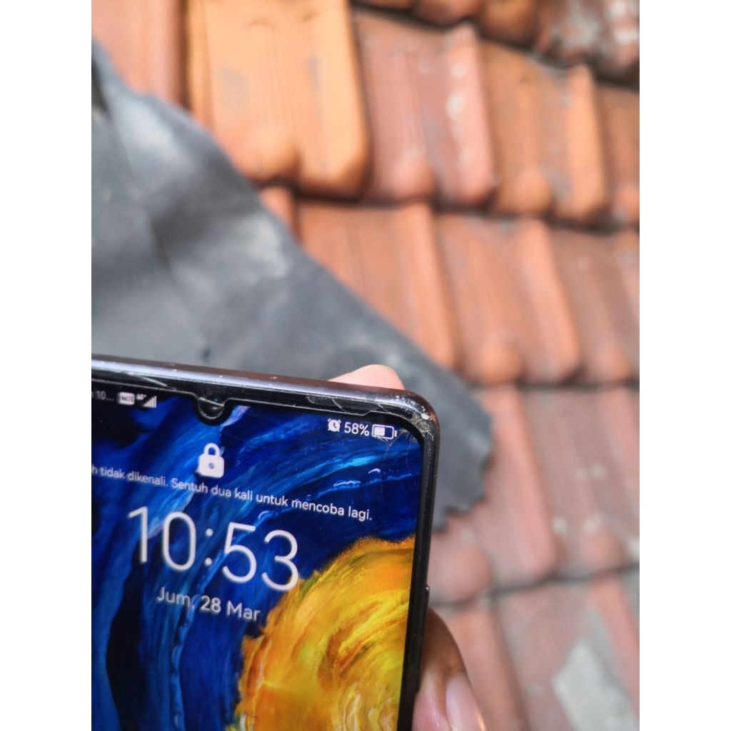 lcd Huawei p30 pro original copotan