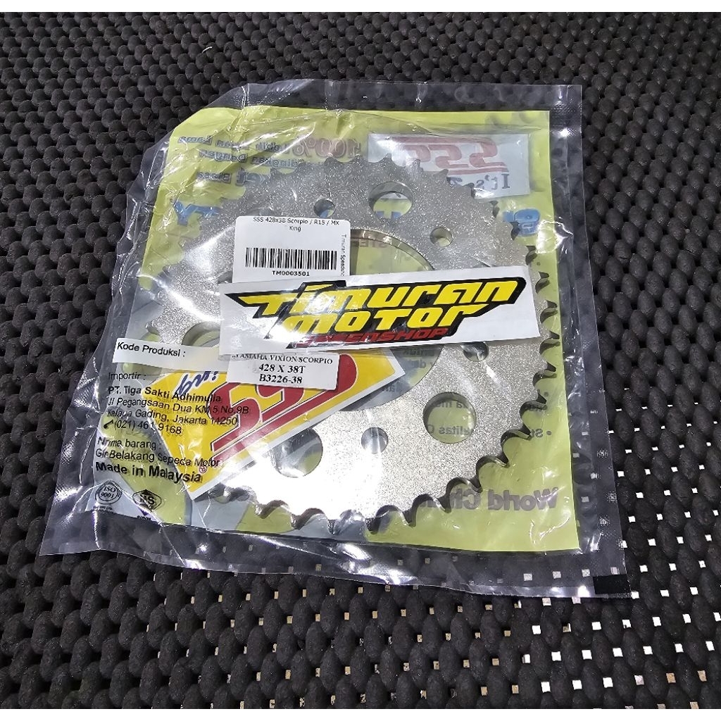 GEAR SSS 428 38 SCORPIO - MX KING - VIXION