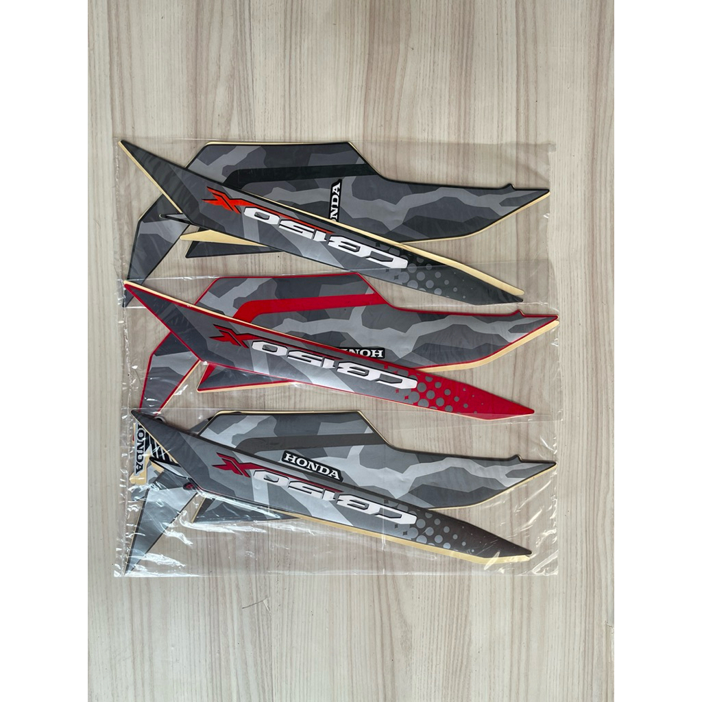 STIKER STRIPING MOTOR CB150X CB 150X CB 150 X TAHUN 2023