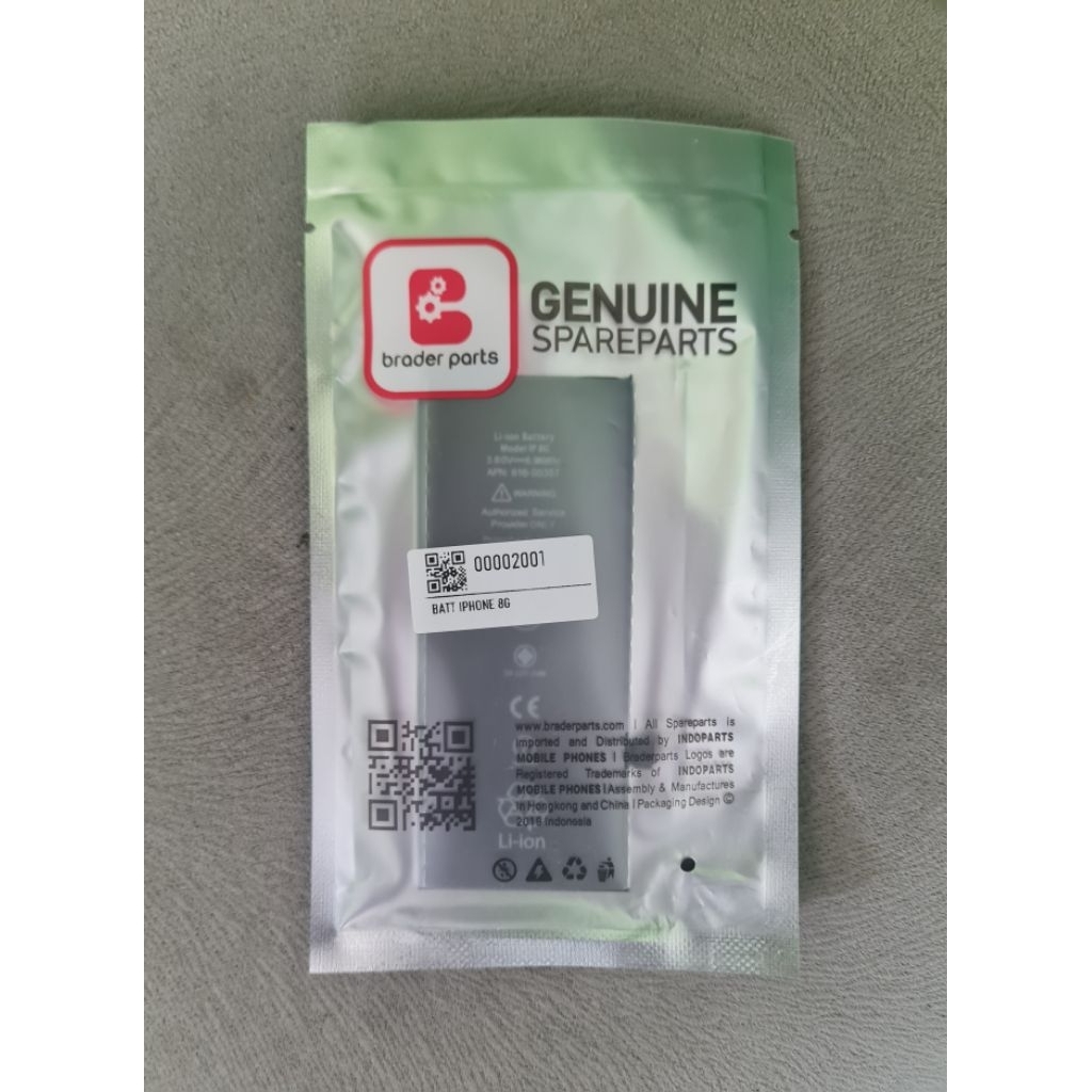 baterai baterri batterai iP series 8 braderparts