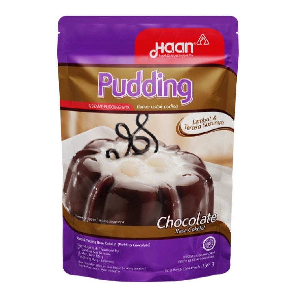 

Haan Puding Instan Cokelat 130 g