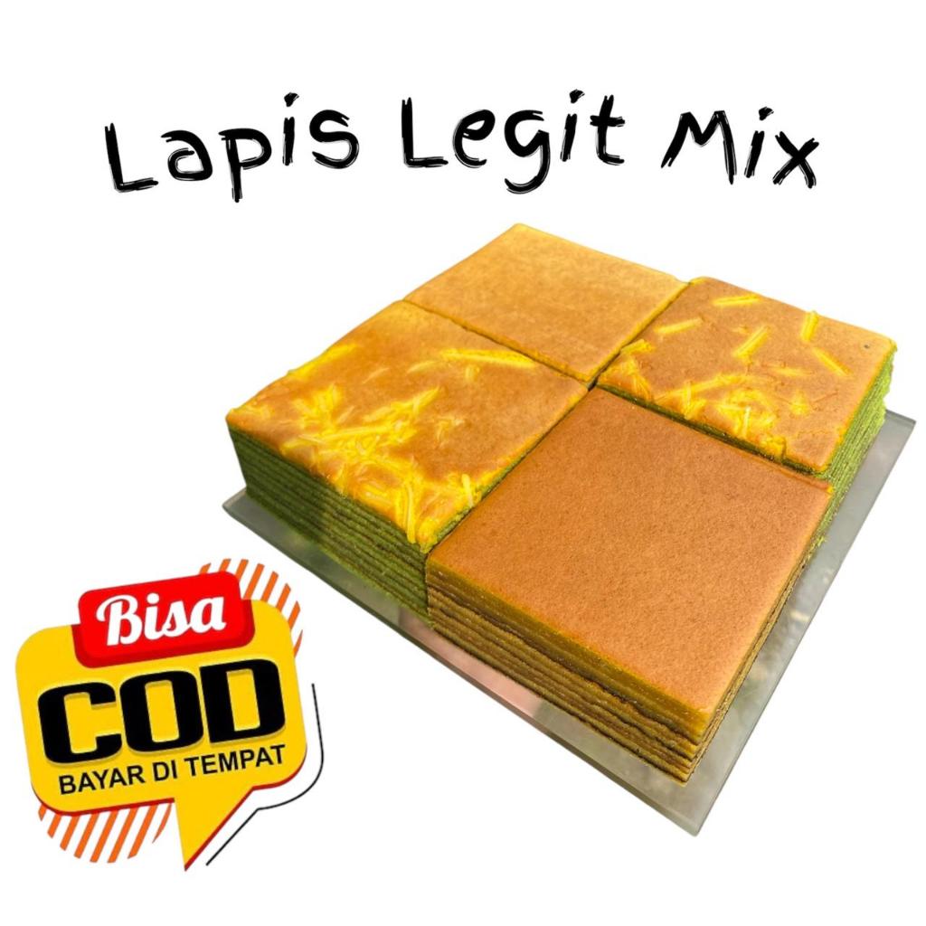 

KUE LAPIS LEGIT MIX SPECIAL TELOR AYAM KAMPUNG 17X17X4