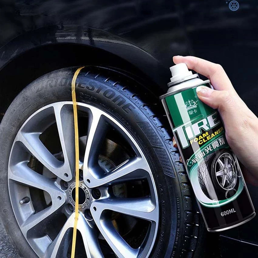 Fressjago Tire Foam Cleaner Pengkilap Ban Super Kilap - Semir Ban Body Mobil Motor - Rubber Polish -