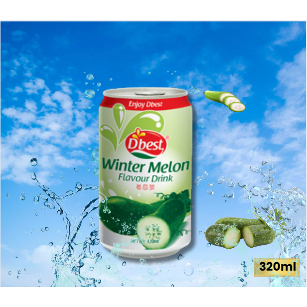 

D'Best Wintermelon 380 ml Minuman kaleng