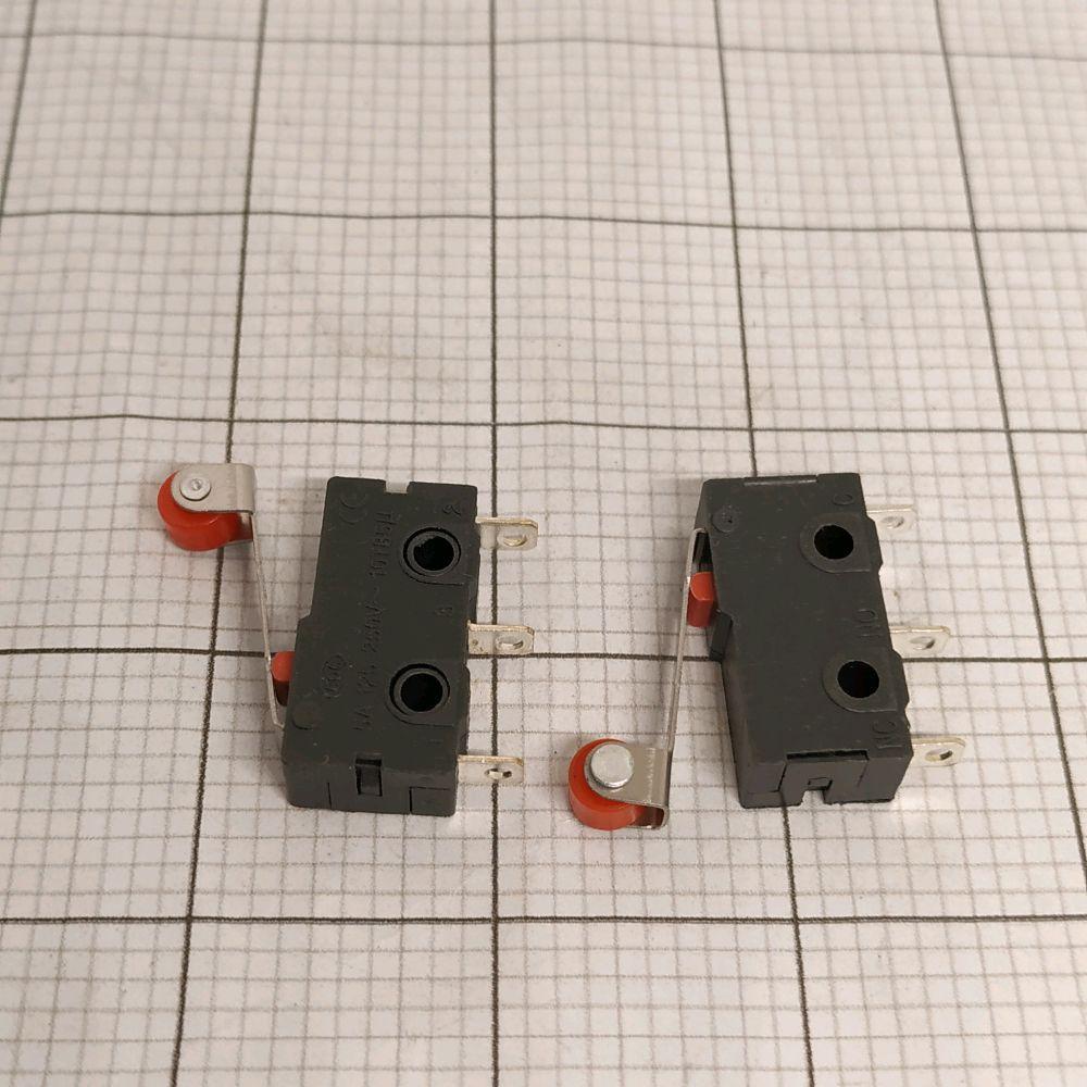 Microswitch tanggung + Plat Roda / Micro switch Tanggung Roda/ Micro switch Kecil 3pin 3 pin Microsw