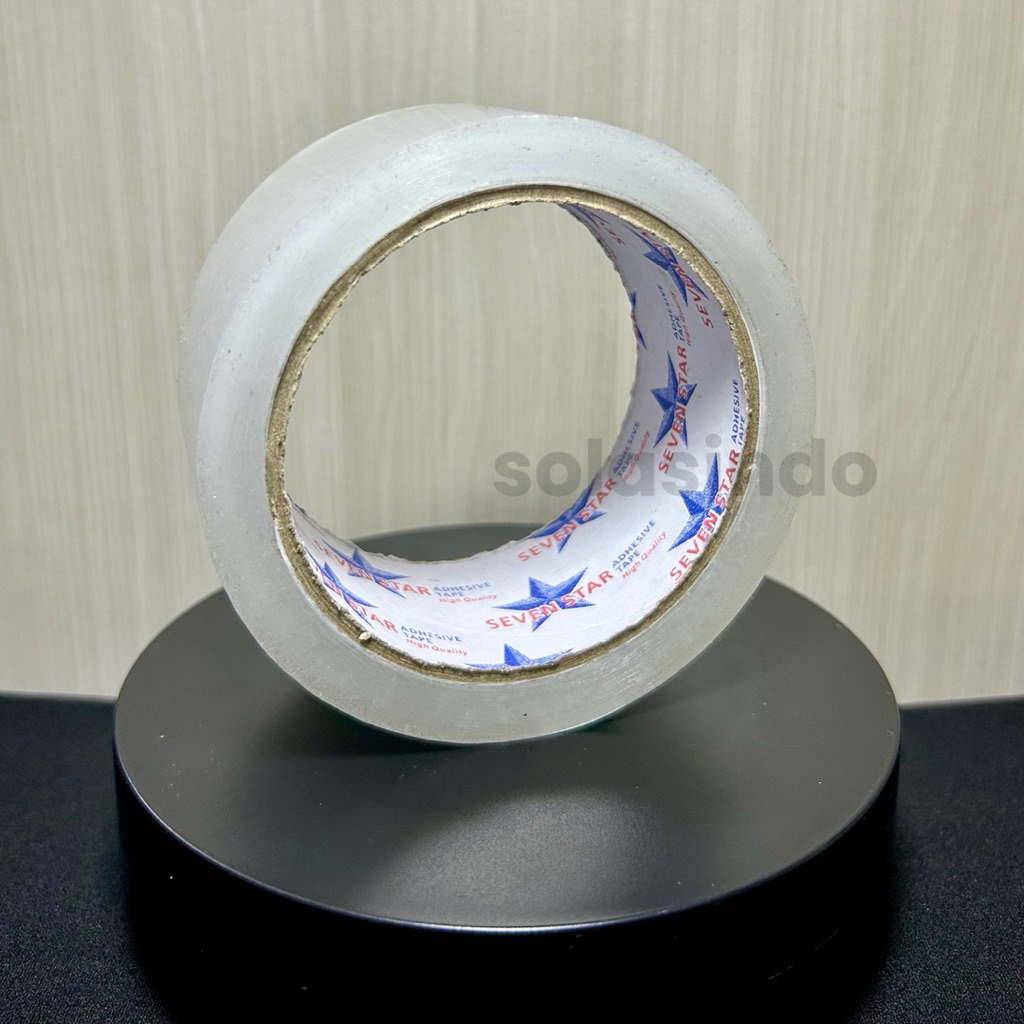 

Selotip Tape Isolasi Lakban Bening 45 mm 2 inch 90 yard