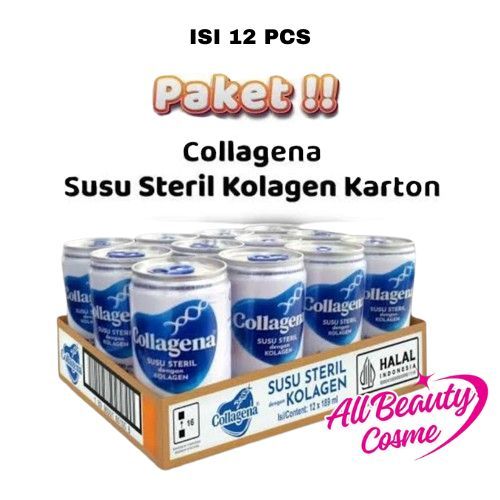ALLBEAUTY | Collagena Susu Steril Susu Kolagen Susu Collagena 1 Karton 12 pcs
