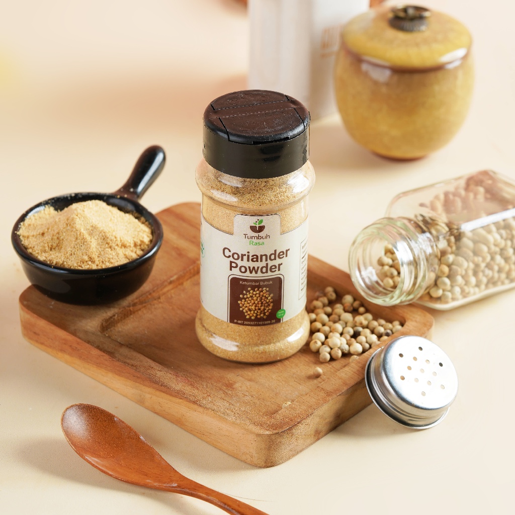 

Bumbu Dasar Ketumbar Bubuk Tumbuh Rasa - 100% Murni, Organik, Non MSG