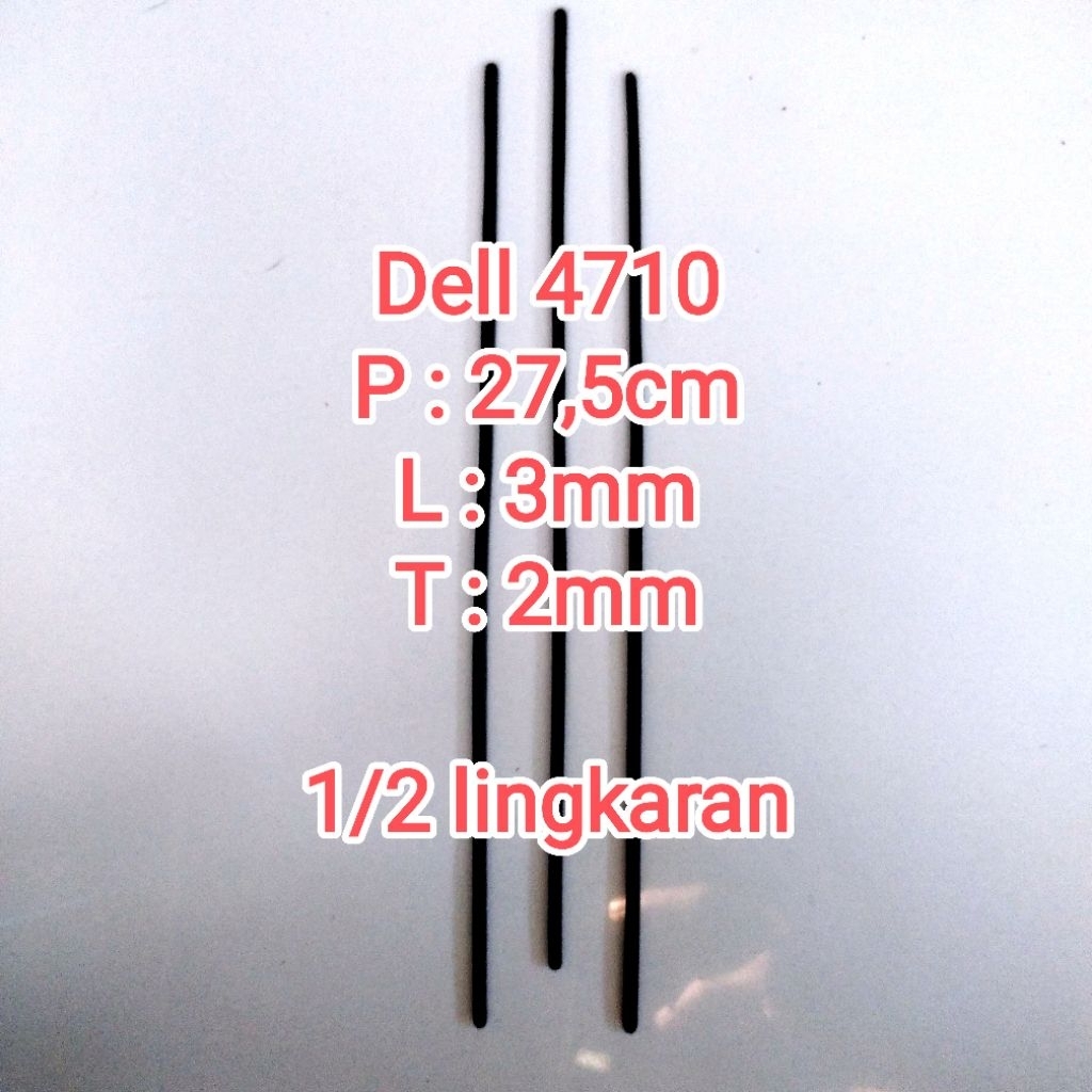 Rubber Feet Dell 4710 DIY Karet Bantalan Laptop harga satuan