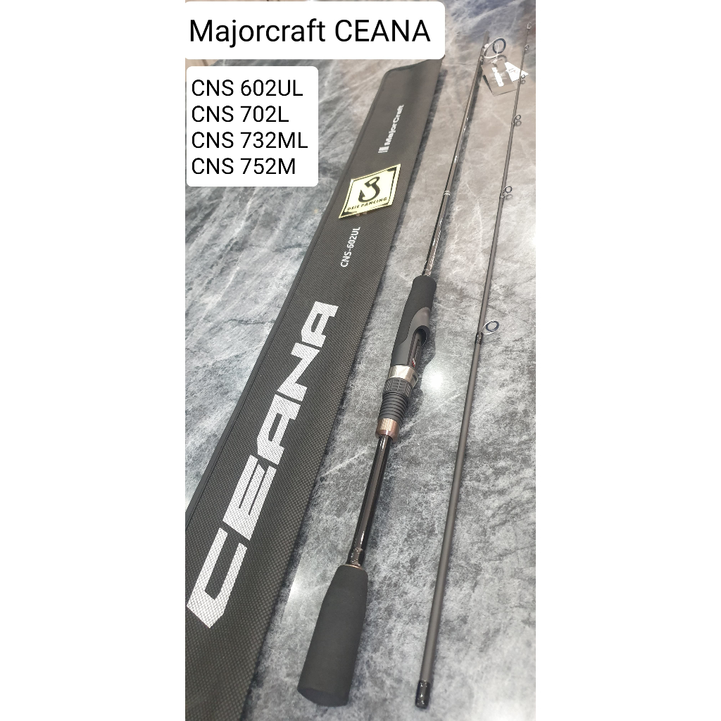 Joran MAJORCRAFT CEANA CNC 602UL 702L 732ML 752M - Casting Rod Spinning
