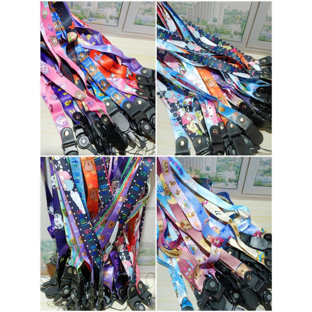 

Tali handphone lanyerd mix karakrer Lusinan Isi 12 pcs ( SUDAH DI MIX )