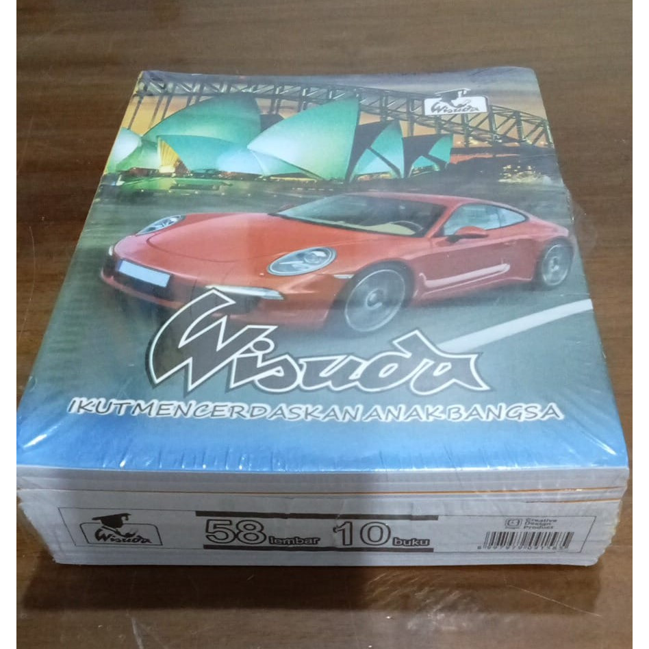 

BUKU TULIS WISUDA 58 LEMBAR ISI 10 PCS PAPER STATIONARY