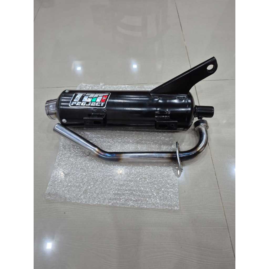 Knalpot Motor TZM Project Beat karbu Beat street Scoopy Vario 125 Mio sporty Mio soul Mio m3 Mio j