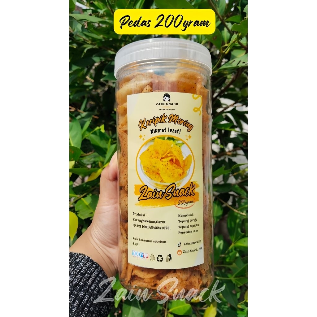 

Kripik Moring daun jeruk Asli garut 200gram