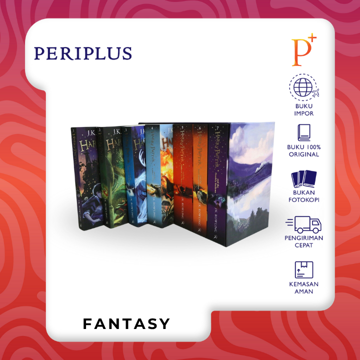 Harry Potter Box Set: The Complete Collection Book 1-7 by J. K. Rowling - 9781408856772