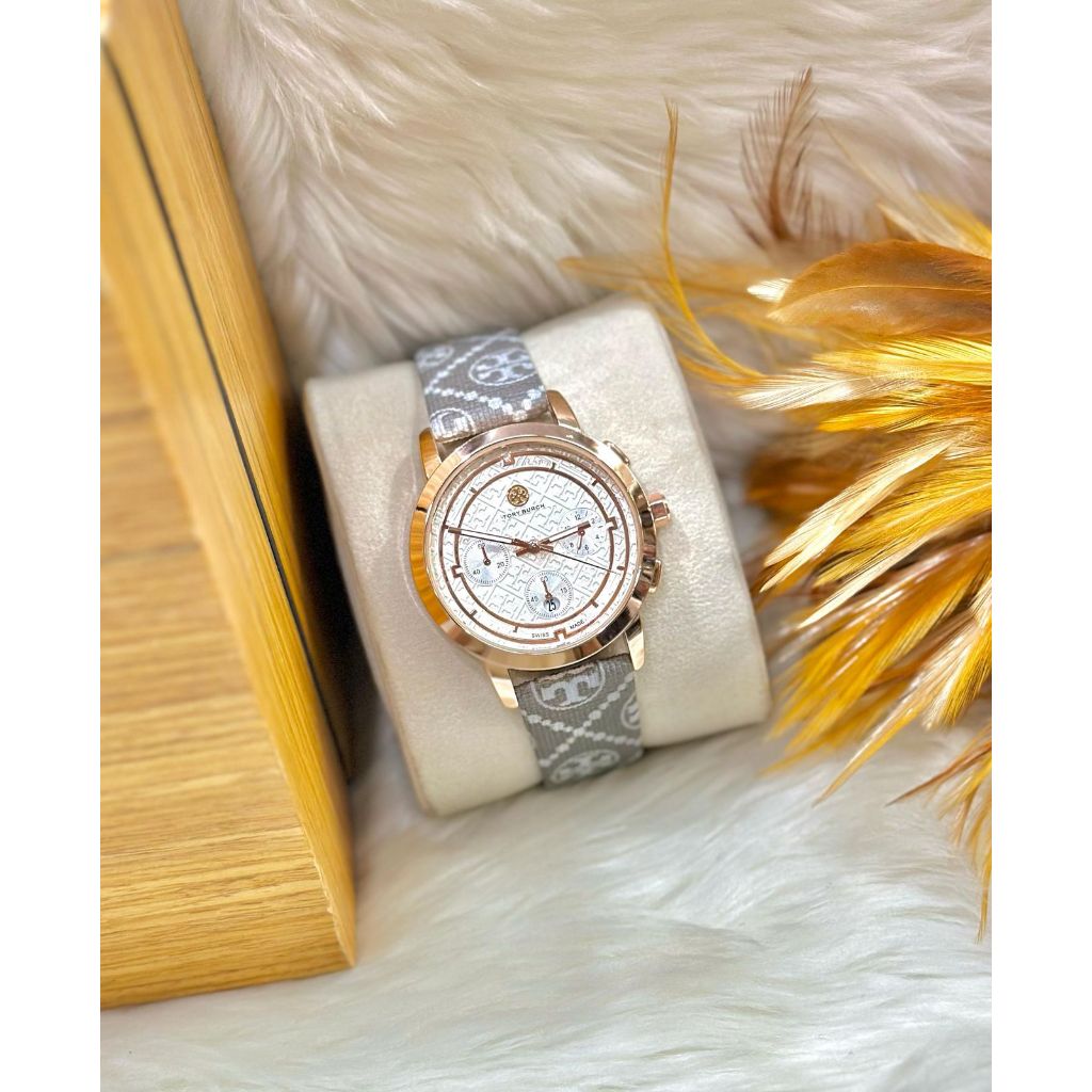 Jam Tangan Wanita Tory Burch Tali Kulit