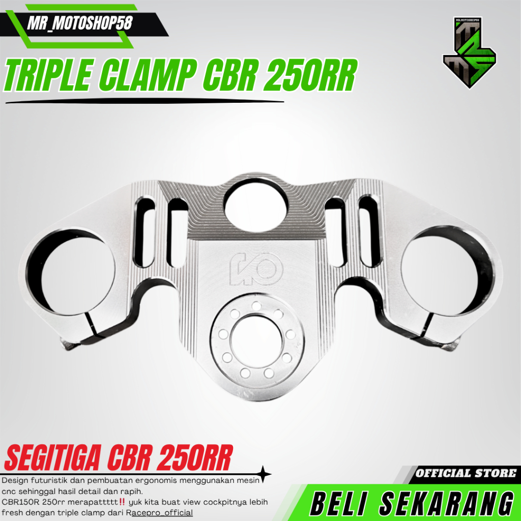 Tripleclamp cbr250rr segitiga cbr250rr triple clamp cbr 250 rr stang CBR 250 RR SEGITIGA STANG CBR