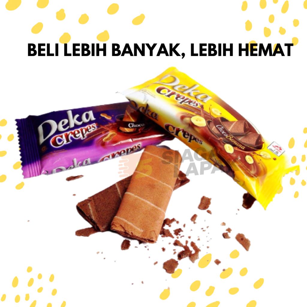 

Biskuit Deka Crepes ECERAN 1 PCS Choconut Choco Banana Crackers [BELI BANYAK LEBIH MURAH]