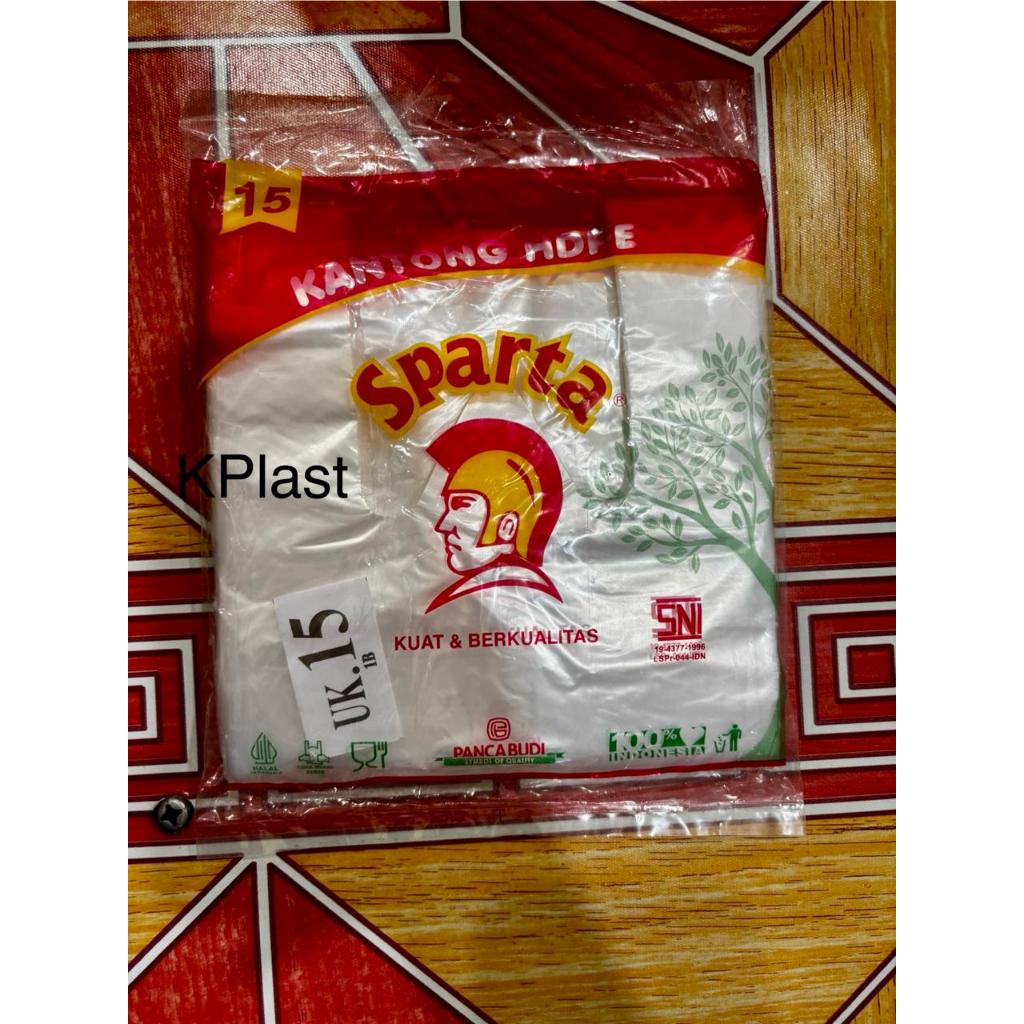 Kantong Plastik Bening SPARTA 15