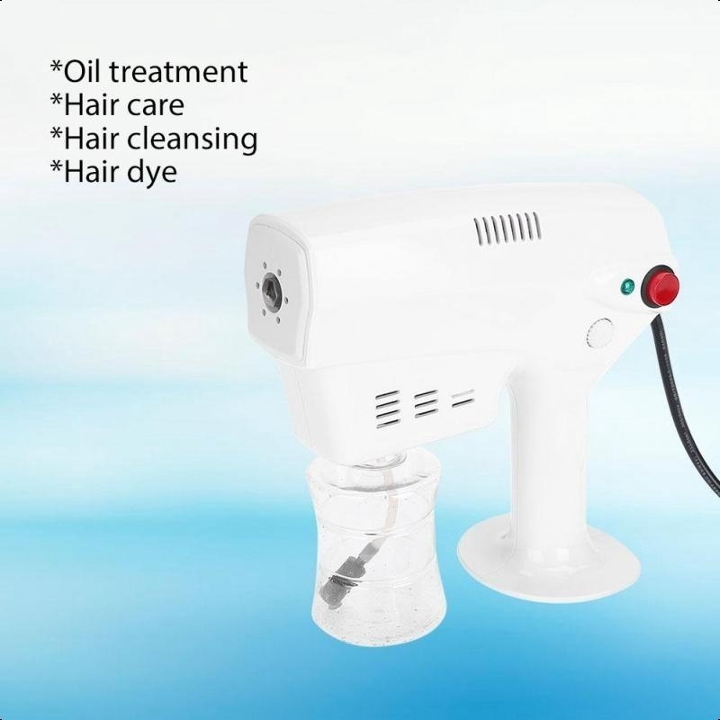 Semprot Steam Gun / Nano Spray Portable / Nano Mist Hair Care Gnerasi 5/Salon rambut, perawatan ramb