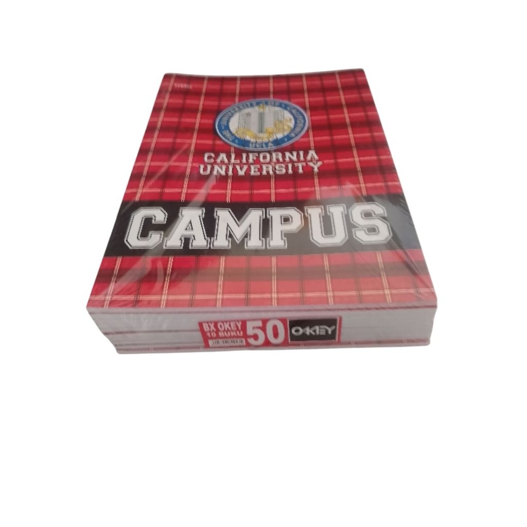 

[1 PAK]Buku tulis Boxy 50 lbr (merk OKEY)